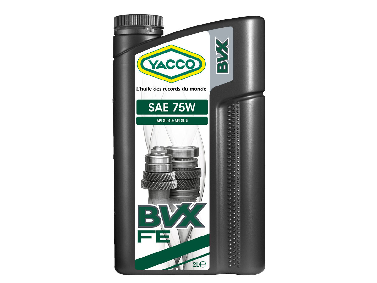 BVX FE 75W – новинка 2017 року в лінійці трансмісійних рідин YACCO